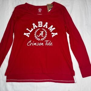 New! Alabama Crimson Tide Women's Medium Long Sleeve Shirt, Football Fan Wear